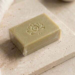 Savon décoré avec lotus