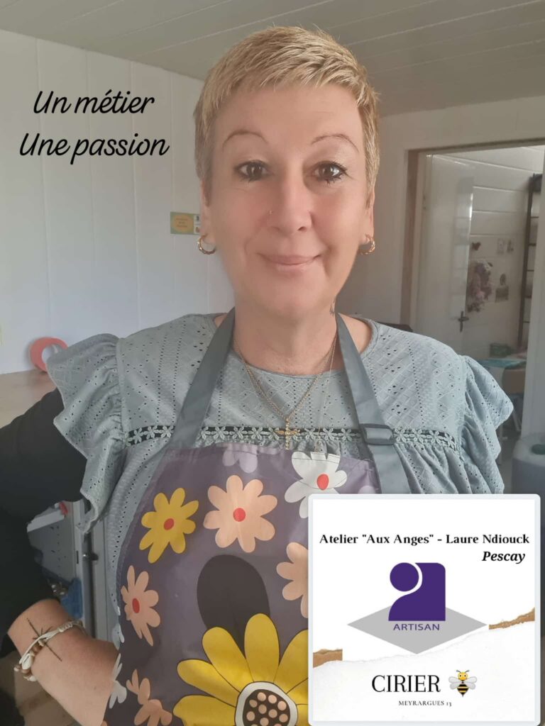 Laure Pescay créatrice de l'Atelier aux Anges